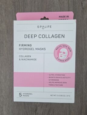 K Beauty Spalife Deep Collagen Firming Hydrogel Masks